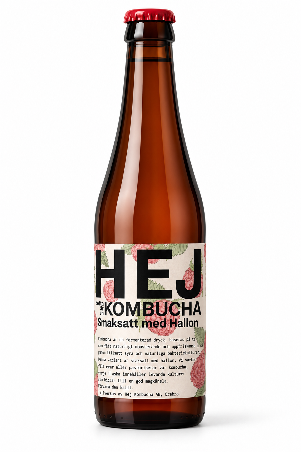 Hej Kombucha Hallon